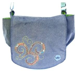 Haiku vegan leather crossbody bag